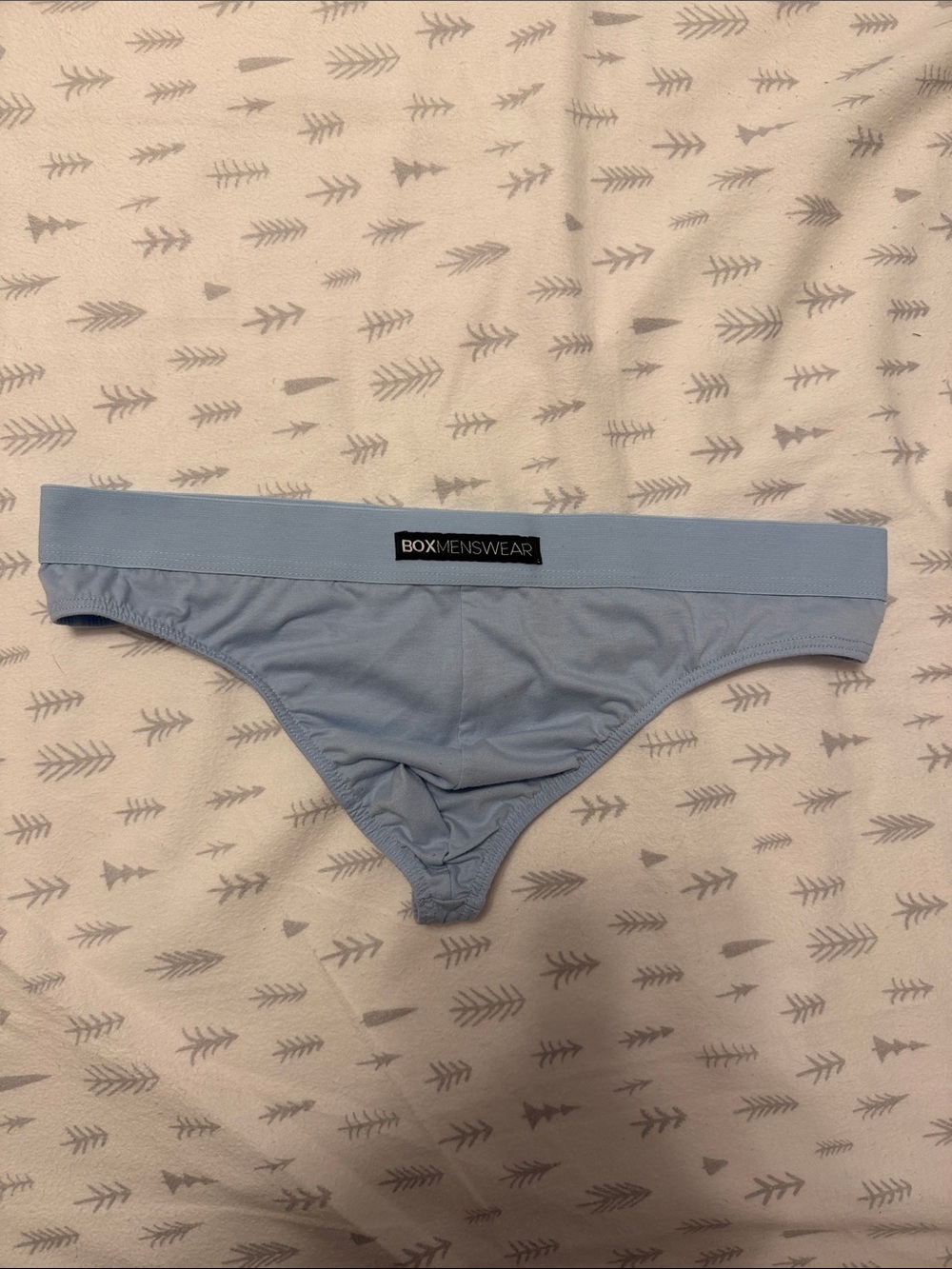 BOX MENSWEAR Light Blue Thong